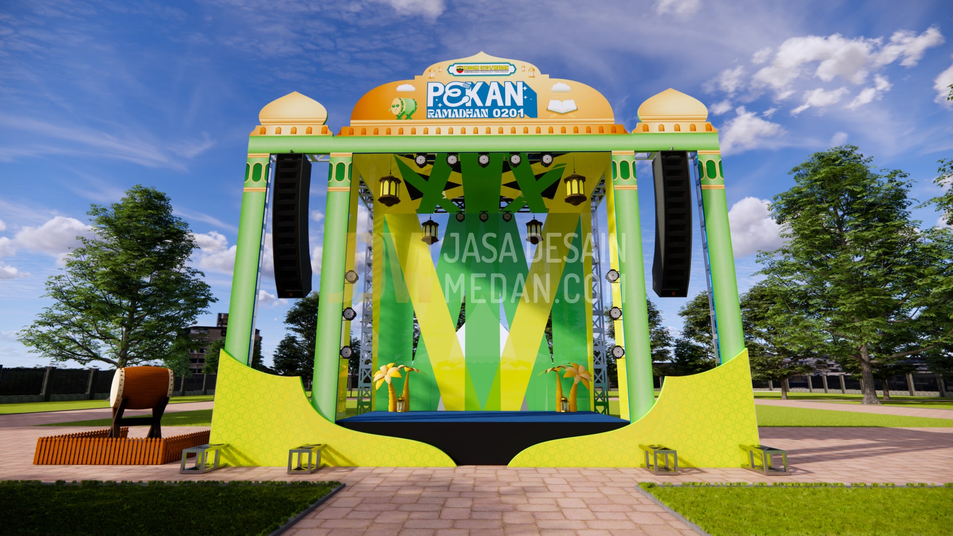 Bazzar Pekan Ramadhan 2025 Kodim 0201 Medan